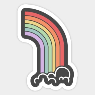 Team Rainbow (right side) Sticker